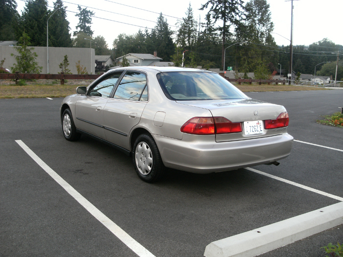 1998 Honda accord colors